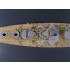 1/700 DKM Bismarck Wooden Deck for Revell kit #05098