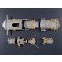 1/700 DKM Bismarck Wooden Deck for Revell kit #05098