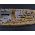 1/700 DKM Bismarck Wooden Deck for Revell kit #05098