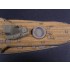 1/700 German Von der Tann Battle Cruiser 1910 Wooden Deck for Combrig kit #70422