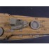 1/700 German Von der Tann Battle Cruiser 1910 Wooden Deck for Combrig kit #70422
