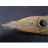 1/700 German Von der Tann Battle Cruiser 1910 Wooden Deck for Combrig kit #70422