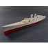 1/700 USS Minneapolis CA-36 Wooden Deck (Natural) for Trumpeter kit #05744
