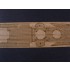 1/700 USS Minneapolis CA-36 Wooden Deck (Natural) for Trumpeter kit #05744