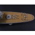 1/700 USS Minneapolis CA-36 Wooden Deck (Natural) for Trumpeter kit #05744