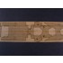 1/700 USS Tuscaloosa CA-37 Wooden Deck (Natural) for Trumpeter kit #05745