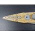 1/700 IJN Nagato 1944 Leyte Gulf Wooden Deck for Aoshima kit #004777