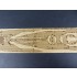 1/700 IJN Nagato 1944 Leyte Gulf Wooden Deck for Aoshima kit #004777