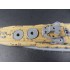 1/700 IJN Nagato 1944 Leyte Gulf Wooden Deck for Aoshima kit #004777
