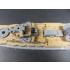 1/700 IJN Nagato 1944 Leyte Gulf Wooden Deck for Aoshima kit #004777