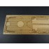 1/700 USA Battleship Alabama Wooden Deck for Hasegawa 608 kit