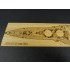 1/700 IJN Fuso 1944 Wooden Deck for Aoshima 000977 kit