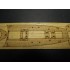 1/700 Japanese Navy Seaplane Carrier Sanuki Maru Wooden Deck for Fujimi kit #400990