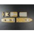 1/700 Japanese Navy Seaplane Carrier Sanuki Maru Wooden Deck for Fujimi kit #400990