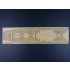 1/700 IJN Yamato - New Tooling Wooden Deck for Tamiya kit #31113
