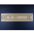 1/700 IJN Musashi - New tooling Wooden Deck for Tamiya kit #31114