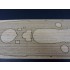 1/700 IJN Musashi - New tooling Wooden Deck for Tamiya kit #31114