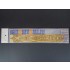 1/700 IJN Nagato1942 Wooden Deck for Aoshima kit #045107