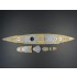 1/700 IJN Nagato1942 Wooden Deck for Aoshima kit #045107