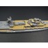 1/700 IJN Nagato1942 Wooden Deck for Aoshima kit #045107