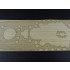 1/700 IJN The Phantom Weapon "Yamato" Wooden Deck set for Fujimi #42142 kit