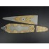 1/700 French Battleship Richelieu 1943 Wooden Deck set for Trumpeter #05750 kit