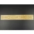 1/700 Japanese Battleship Hiei Wooden Deck set for Hasegawa 110 kit