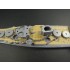 1/700 Japanese Aircraft Battleship Hyuga Wooden Deck set for Hasegawa 120 kit