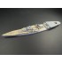 1/700 Japanese Aircraft Battleship Hyuga Wooden Deck set for Hasegawa 120 kit