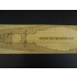 1/700 USS West Virginia BB-48 1941 Wooden Deck set for Trumpeter 05771 kit