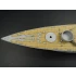 1/700 USS West Virginia BB-48 1941 Wooden Deck set for Trumpeter 05771 kit