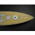 1/700 USS West Virginia BB-48 1941 Wooden Deck set for Trumpeter 05771 kit