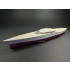 1/700 USS West Virginia BB-48 1941 Wooden Deck set for Trumpeter 05771 kit