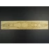 1/700 HMS Warspite 1942 Wooden Deck set for Trumpeter 05795 kit