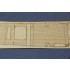 1/700 Japanese Aircraft Carrier Akagi Wooden Deck w/Photoetch for Hasegawa #227 kit