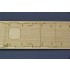 1/700 Japanese Aircraft Carrier Akagi Wooden Deck w/Photoetch for Hasegawa #227 kit