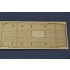 1/700 Japanese Aircraft Carrier Akagi Wooden Deck w/Photoetch for Hasegawa #227 kit