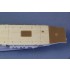 1/700 Japanese Aircraft Carrier Akagi Wooden Deck w/Photoetch for Hasegawa #227 kit