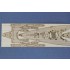 1/700 IJN Battleship Nagato Wooden Deck Set for Aoshima #038673 kit