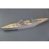 1/700 IJN Battleship Nagato Wooden Deck Set for Aoshima #038673 kit