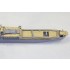 1/700 Japanese Seaplane Tender Kunikawa Maru Wooden Deck Set for Aoshima kit #009758