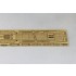 1/700 Japanese Seaplane Tender Kunikawa Maru Wooden Deck Set for Aoshima kit #009758