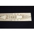 1/700 Royal Navy Battleship HMS Rodney Wooden Deck Set for Meng Models PS-001