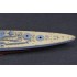 1/700 DKM Bismarck Wooden Deck for Meng Model #PS003