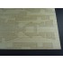 1/200 USS Missouri BB-63 Wooden Deck set w/PE for Trumpeter #03705 kit (Maple Wood Color)