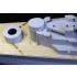 1/200 HMS Hood Wooden Deck Set with Photo-Etched for Trumpeter kit #03710