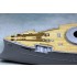 1/200 Japanese Battleship Mikasa 1902 Wooden Deck w/PE Sheet for Trumpeter
