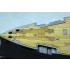 1/200 Japanese Battleship Mikasa 1902 Wooden Deck w/PE Sheet for Trumpeter