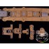 1/400 WWI Russian Cruiser Aurora Wooden Deck for Maquette kit MQ4050