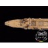 1/400 WWI Russian Cruiser Aurora Wooden Deck for Maquette kit MQ4050
